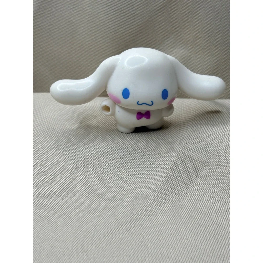 Sanrio Cinnamoroll Jazwares 2024 Mini Figure White Puppy Purple Bow Tie 1.5 Inch